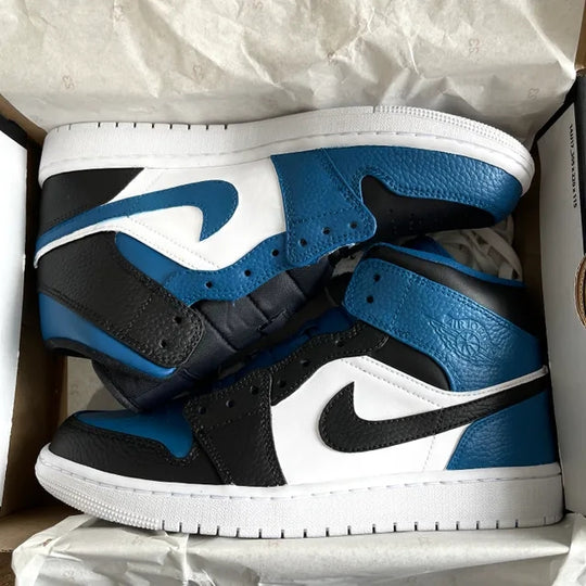 Custom Air Jordan 1 Inverted Blue