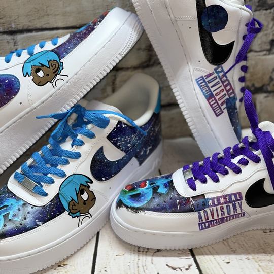 Custom Air Force 1 Lil Uzi Vert vs The World 2