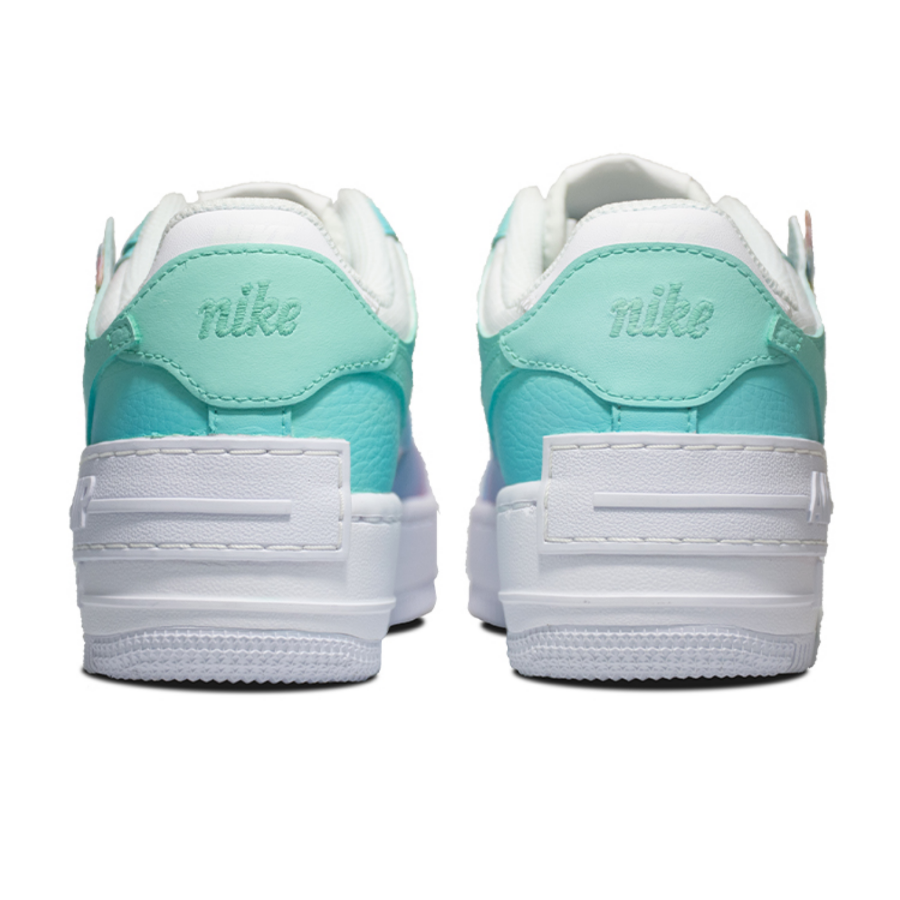 Air Force 1 Shadow Ombre Spun Sugar Pink Blue Green