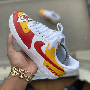 Custom Air Force 1 Kansas City Chiefs