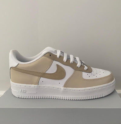 Air Force 1 custom light coffe