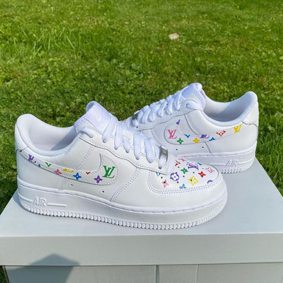 Air Force One Custom Floral&LV