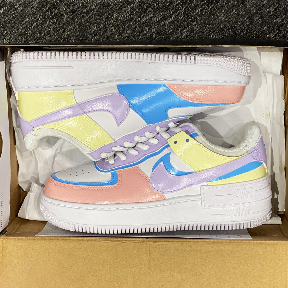 PASTEL SHADOW AIR FORCE 1 CUSTOM