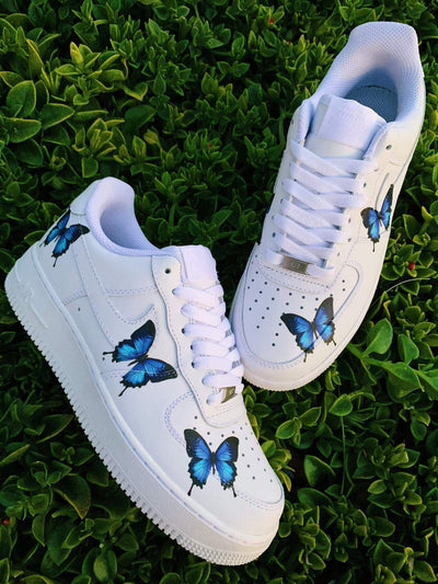 Blue Drip Butterfly AF1