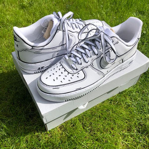 Custom Air Force 1 ICartoon