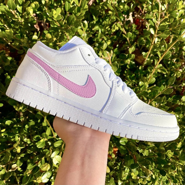 Custom Air Jordan 1 Low Baby Blue Colorblock 💙