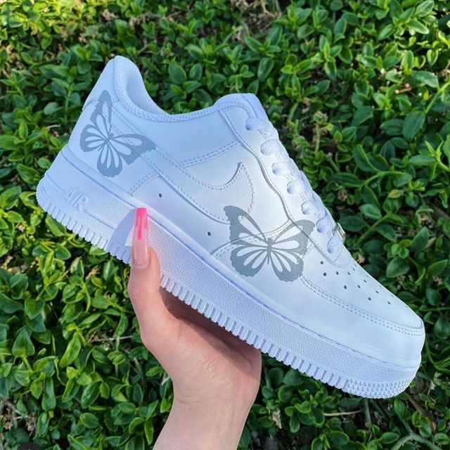 Reflective Butterfly Nike Air Force 1