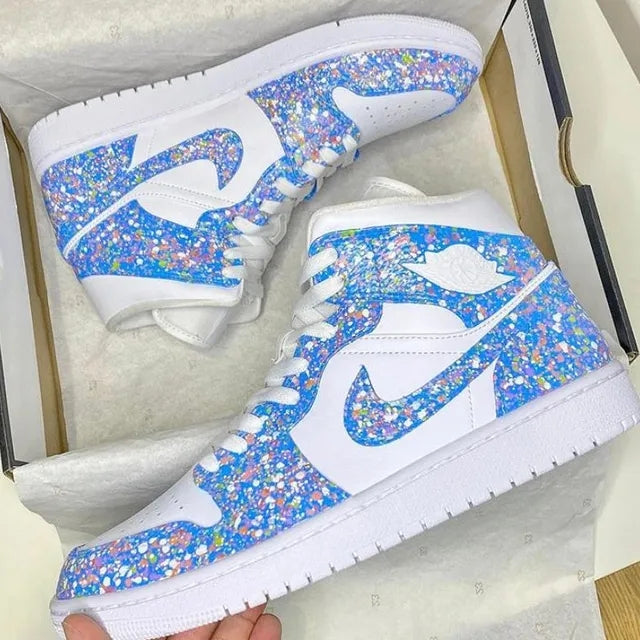 Custom Air Jordan 1 Galaxy Splash