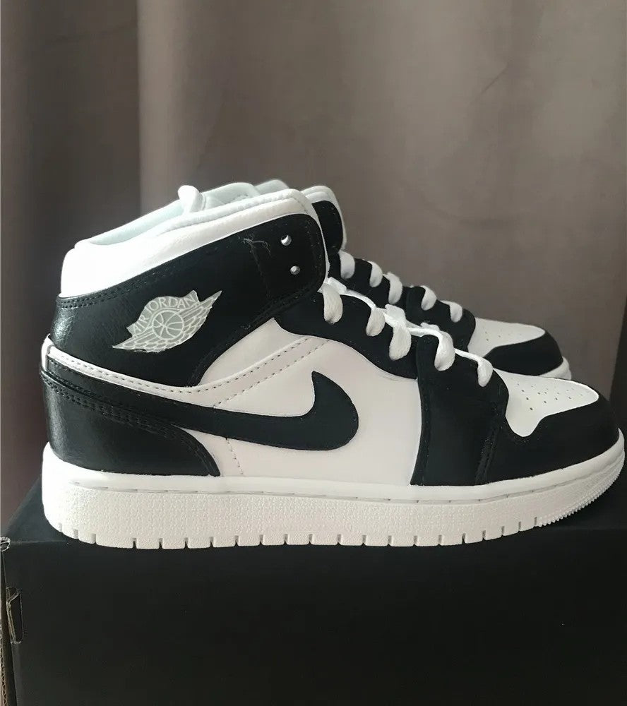 Black White Air Jordan 1 Custom