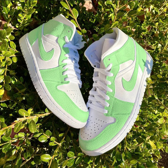 Custom Air Jordan 1 Mint Colorblock 🧚🏻