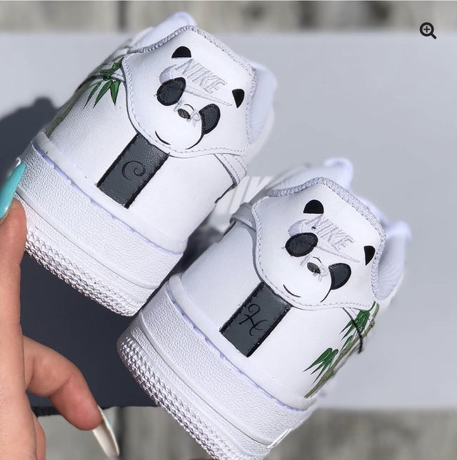 Custom Air Force 1 Sleeping Panda