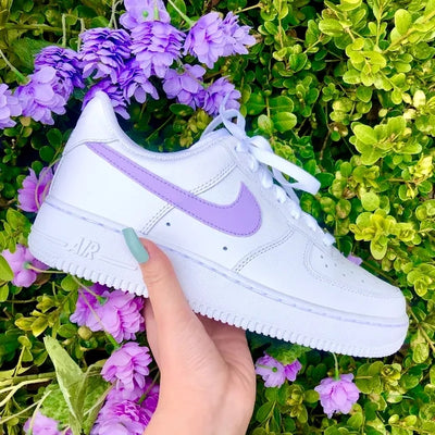 Custom Air Force 1 Lilac Purple Pastel 🧚🏻‍♀️