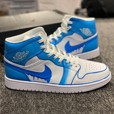 BLUE DRIP AIR JORDAN 1 CUSTOM