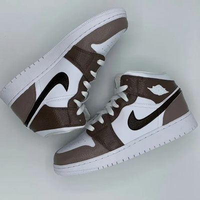 Dark Mocha Air Jordan 1 Custom