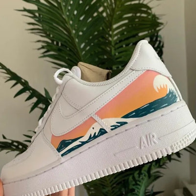 Custom Air Force 1 Beach Days