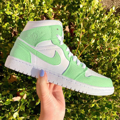 Custom Air Jordan 1 Mint Colorblock 🧚🏻