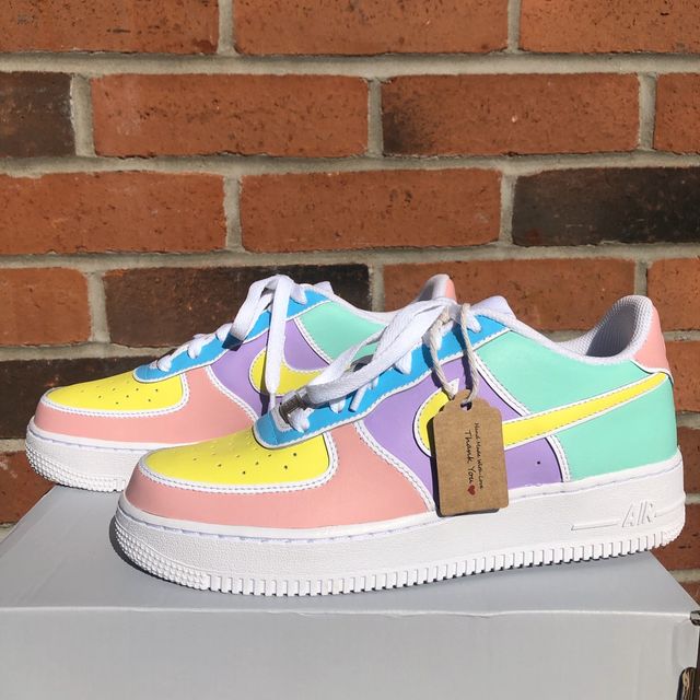 Custom Air Force 1 Pastel Paradise