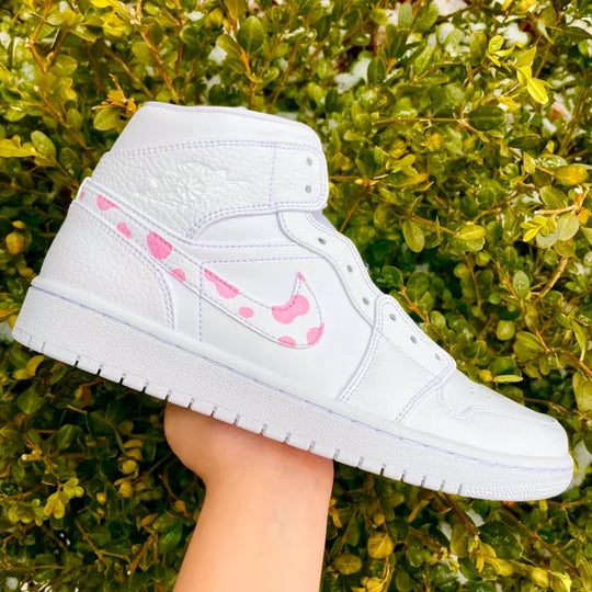 Custom Air Jordan 1 Strawberry Cow 🐄🍓