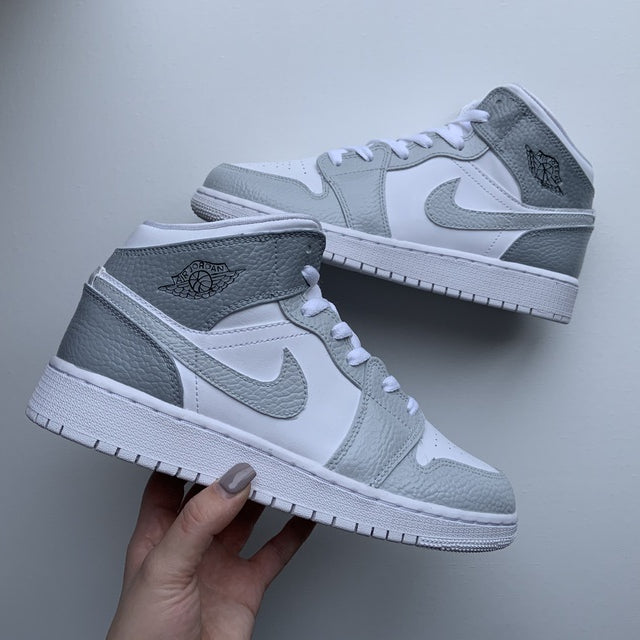 Custom Air Jordan 1 Light Grey