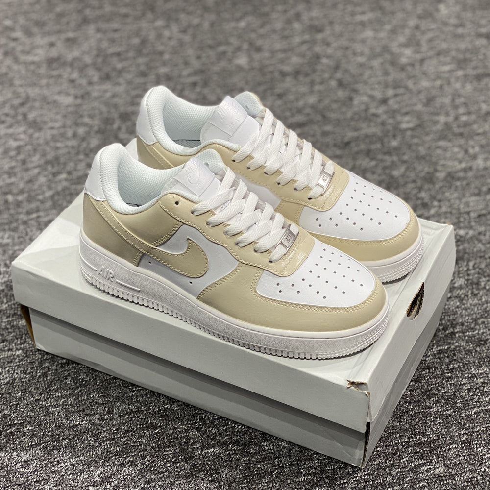 BEIGE AIR FORCE 1 CUSTOM