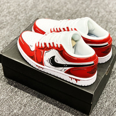 CHICAGO DRIP AIR JORDAN 1 LOW CUSTOM