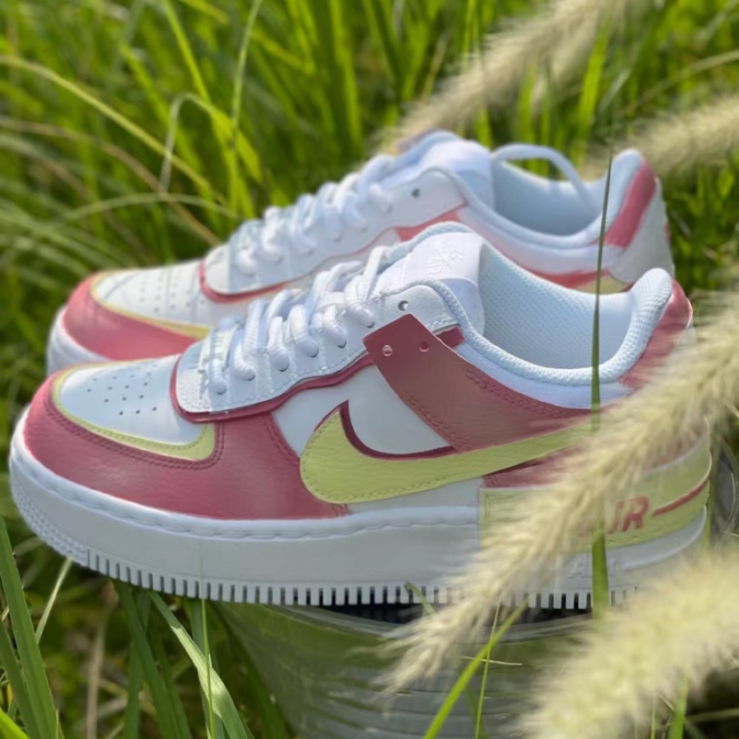 Air Force 1 Shadow Macaron Red Beige