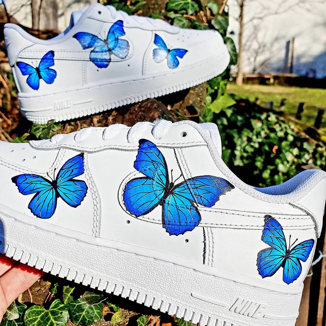 Custom Air Force 1 Butterfly