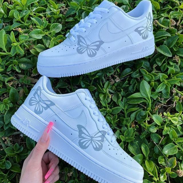 Reflective Butterfly Nike Air Force 1