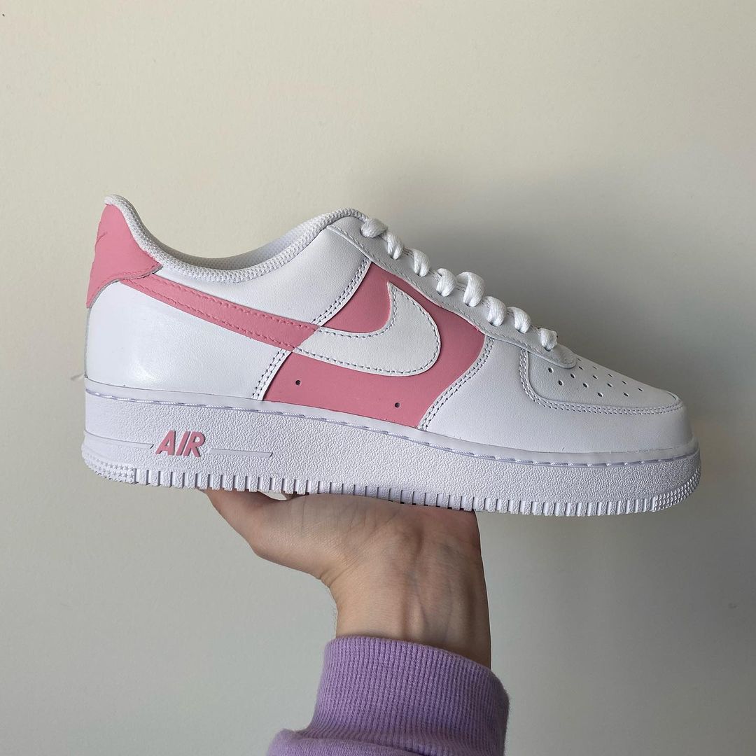 Custom Air Force 1 pink