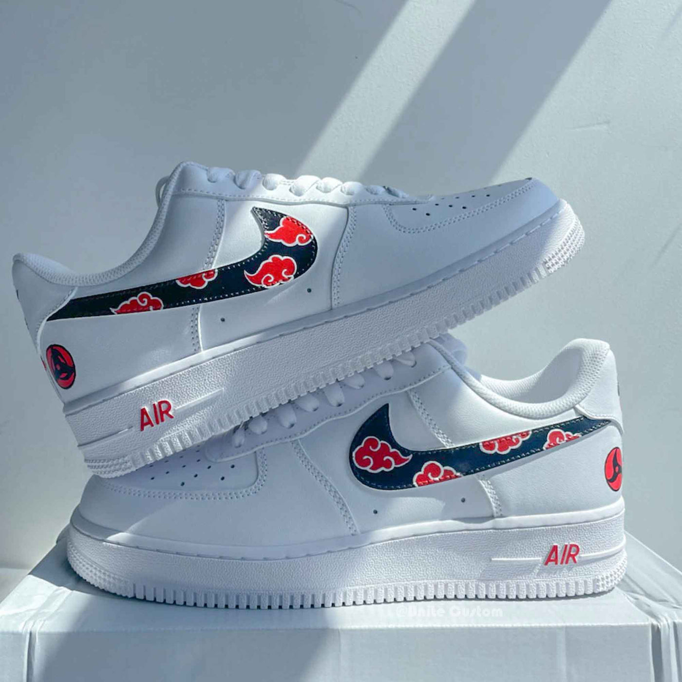 Custom Air Force 1 Anime AKATSUKI CLOUDS