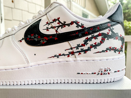 Custom Air Force 1 Black Jasmine