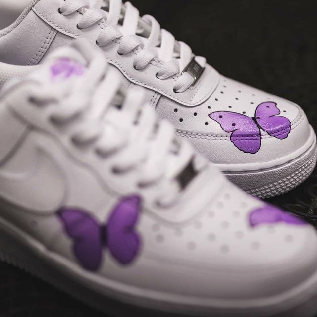 Purple butterfly customs