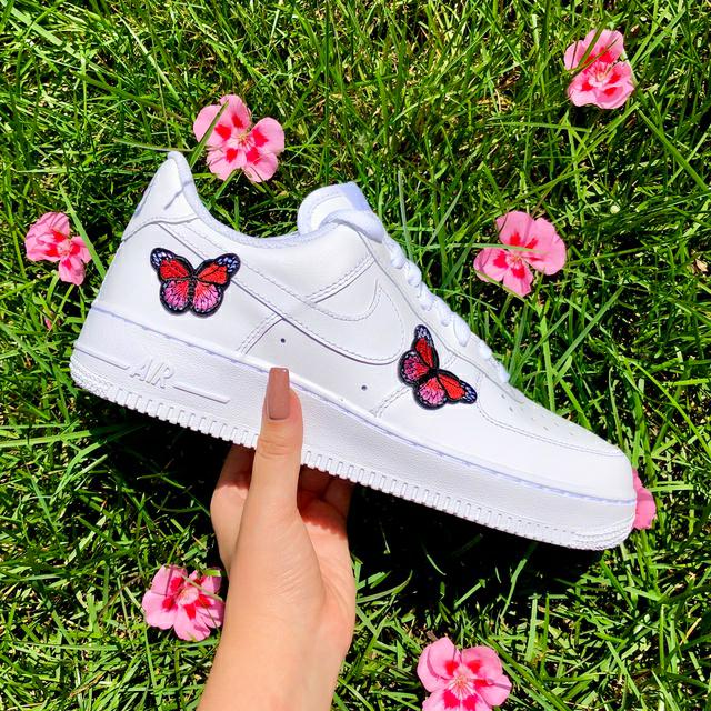 Custom Air Force 1 Butterfly Love