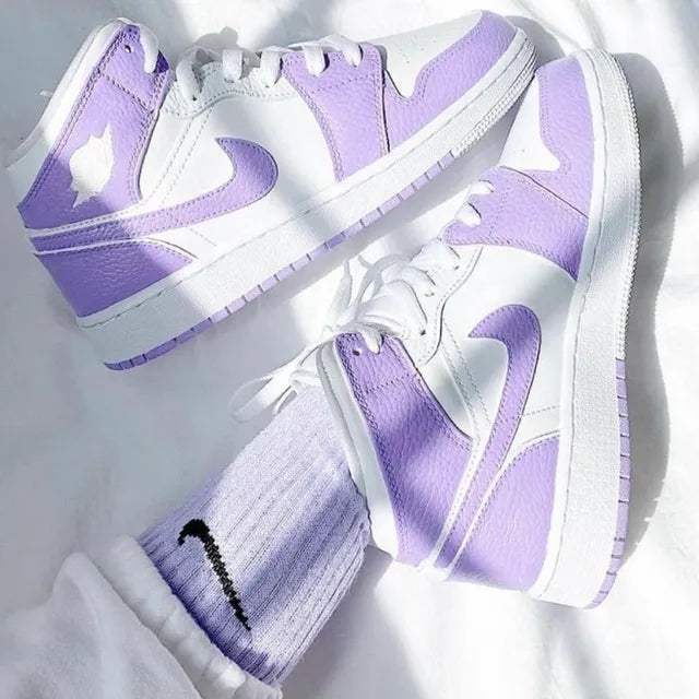 Custom Air Jordan 1 Lavender