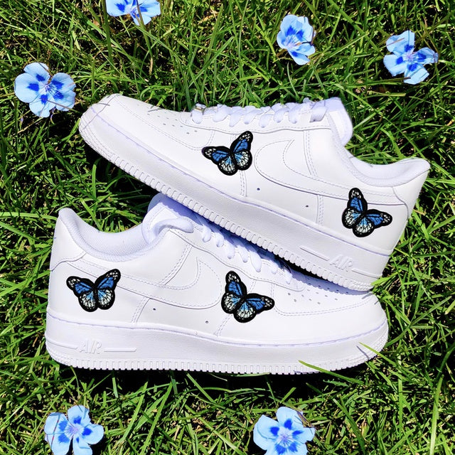 Custom Air Force 1 Butterfly Ocean