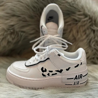 Black Cheetah Cow Shadow Air Force 1