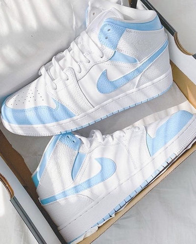 Light Blue Jordan 1 Custom