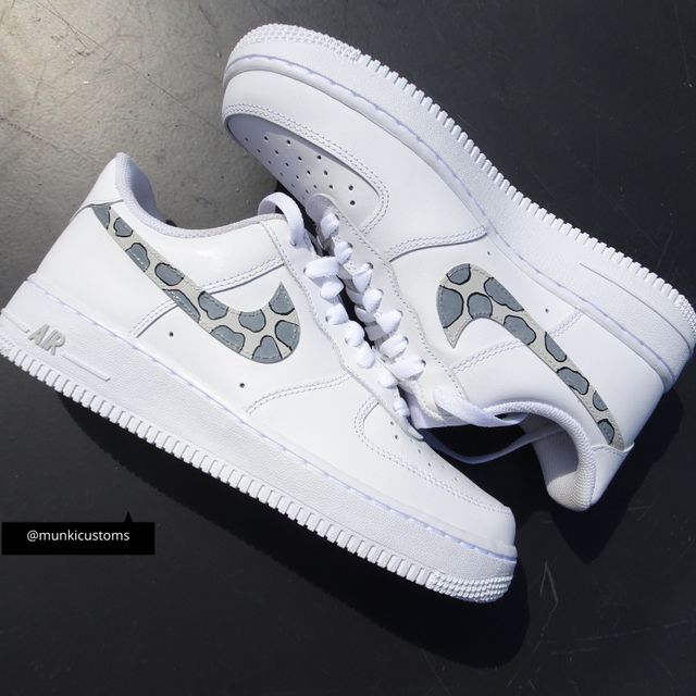 Custom Air Force 1 Gray Spots