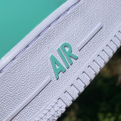 Custom Air Force 1 Avocado Mint