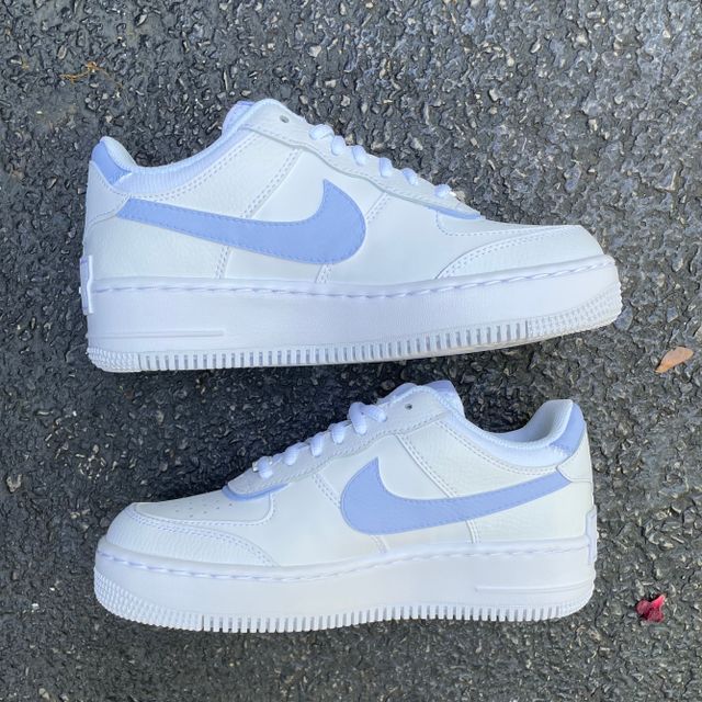 Custom Air Force 1 Periwinkle Shadow