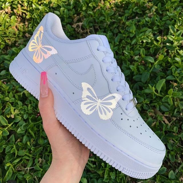 Reflective Butterfly Nike Air Force 1