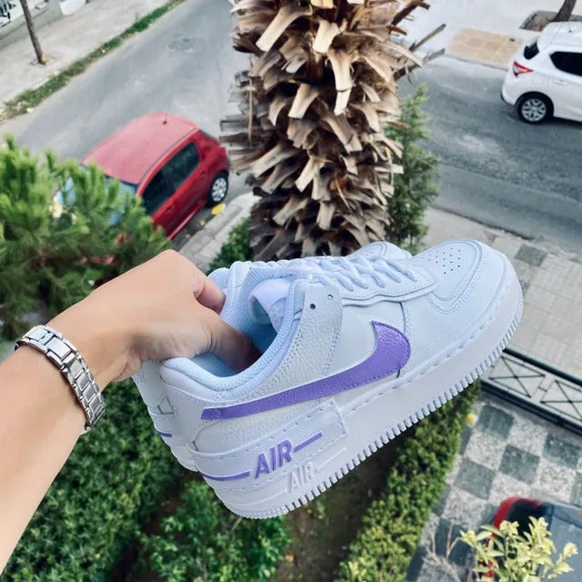 Custom Air Force 1 Lilac Shadows