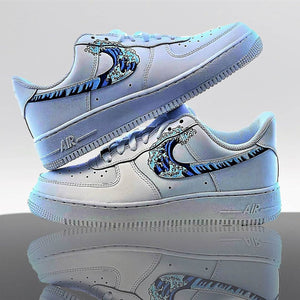 Custom Air Force 1 Waves